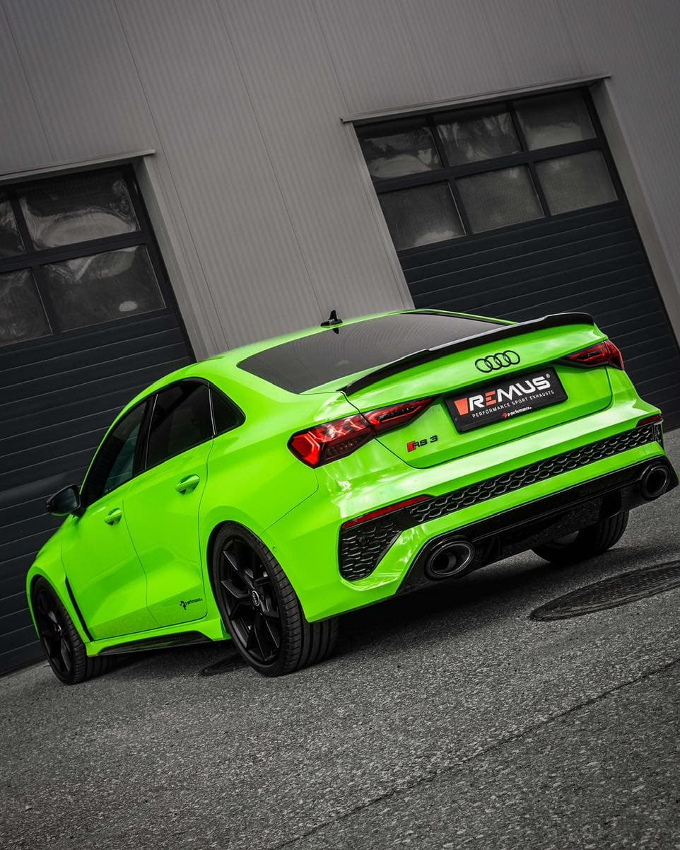 AUDI RS3 LIMOUSINE - REMUS DUPLEX SPORTAUSPUFF ANLAGE AB OPF – Bild 4