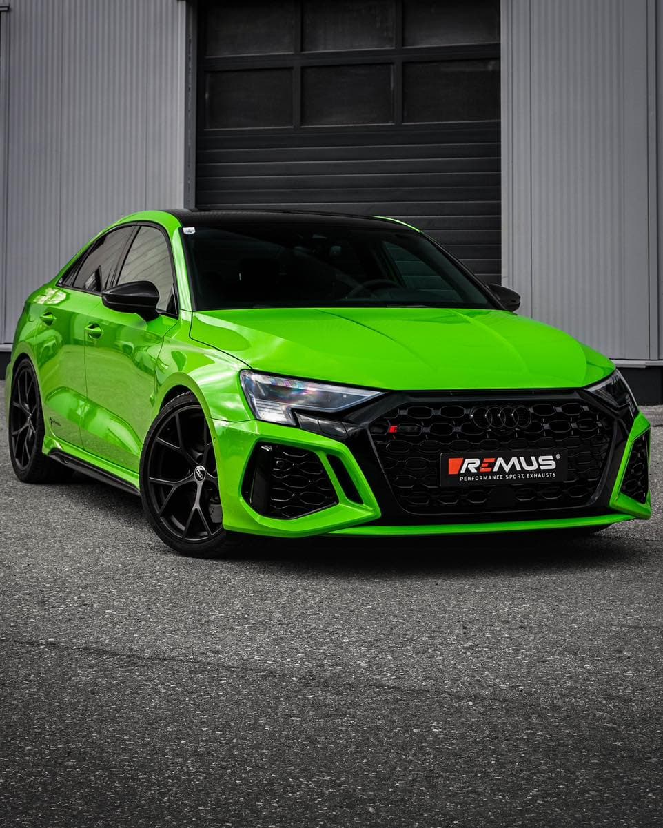 AUDI RS3 LIMOUSINE - REMUS DUPLEX SPORTAUSPUFF ANLAGE AB OPF – Bild 5