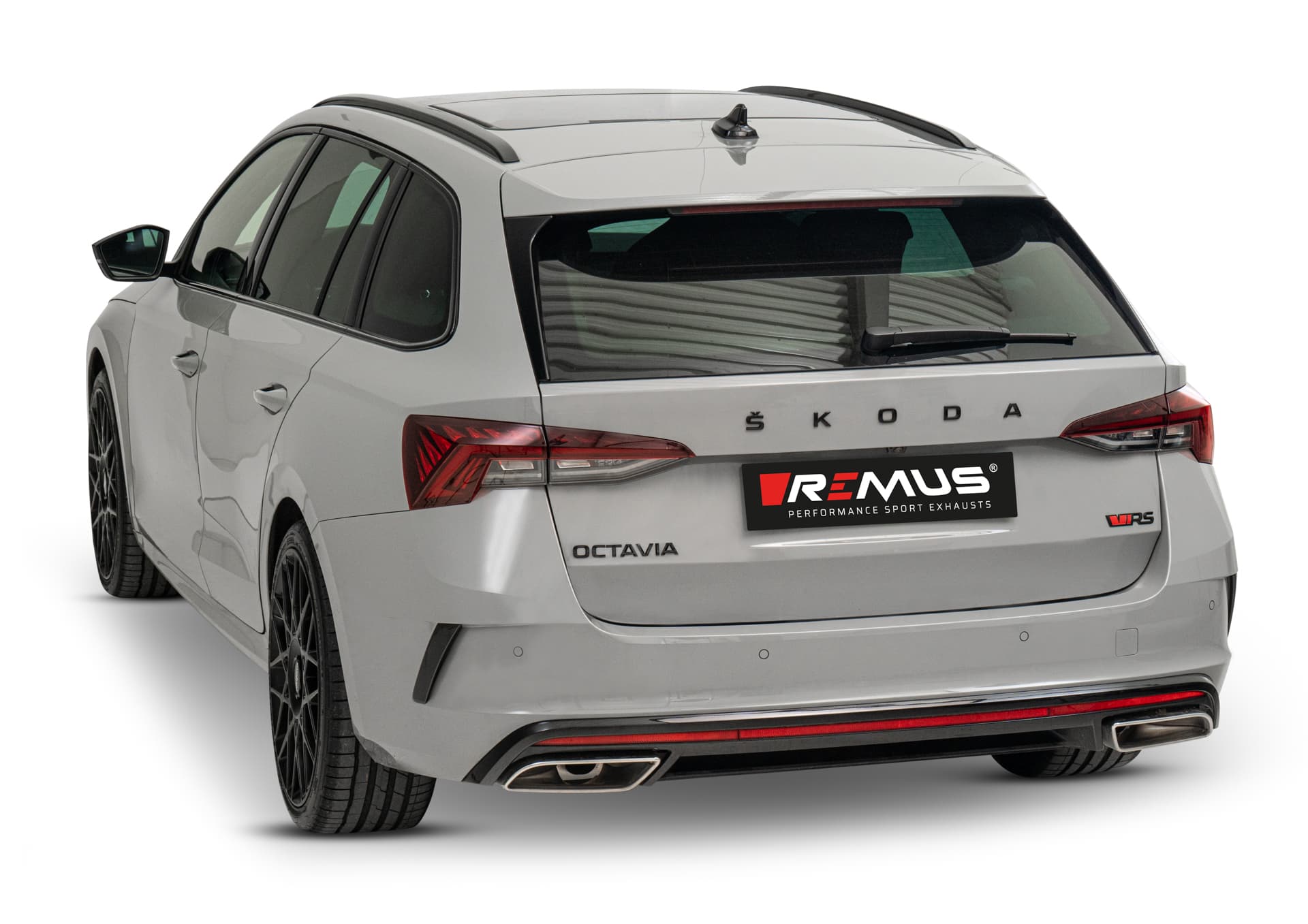 SKODA OCTAVIA RS - REMUS DUPLEX SPORTAUSPUFF ANLAGE AB OPF – Bild 2