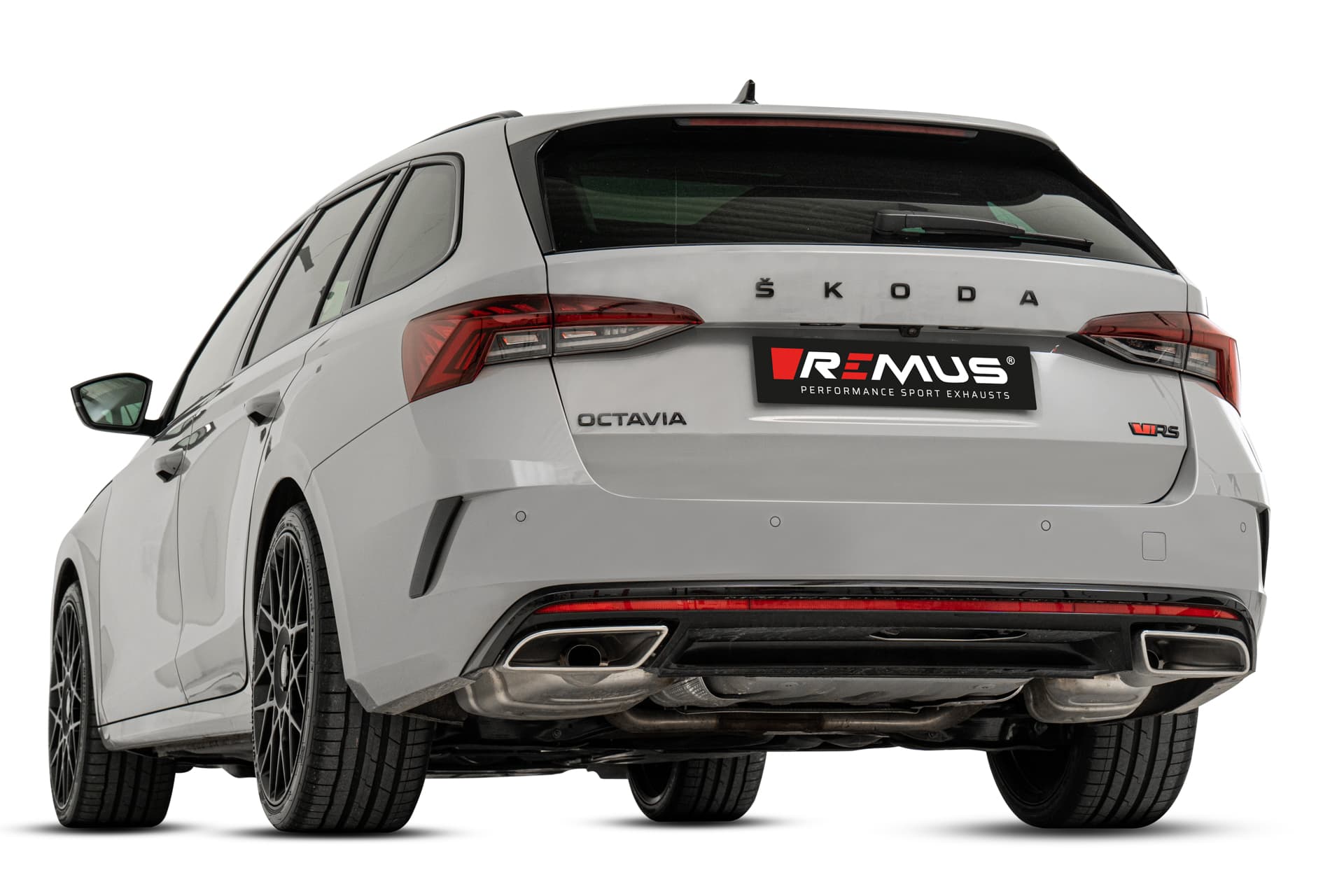 SKODA OCTAVIA RS - REMUS DUPLEX SPORTAUSPUFF ANLAGE AB OPF – Bild 3