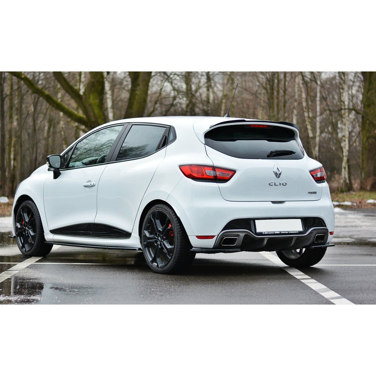 RENAULT CLIO 4 RS - MAXTON DESIGN DACHSPOILER LIPPE ABRISSKANTE – Bild 2