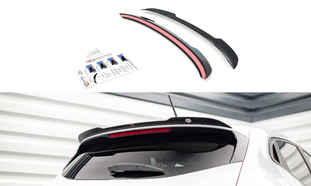 RENAULT CLIO - MAXTON DESIGN DACHSPOILER LIPPE ABRISSKANTE – Maxton Design