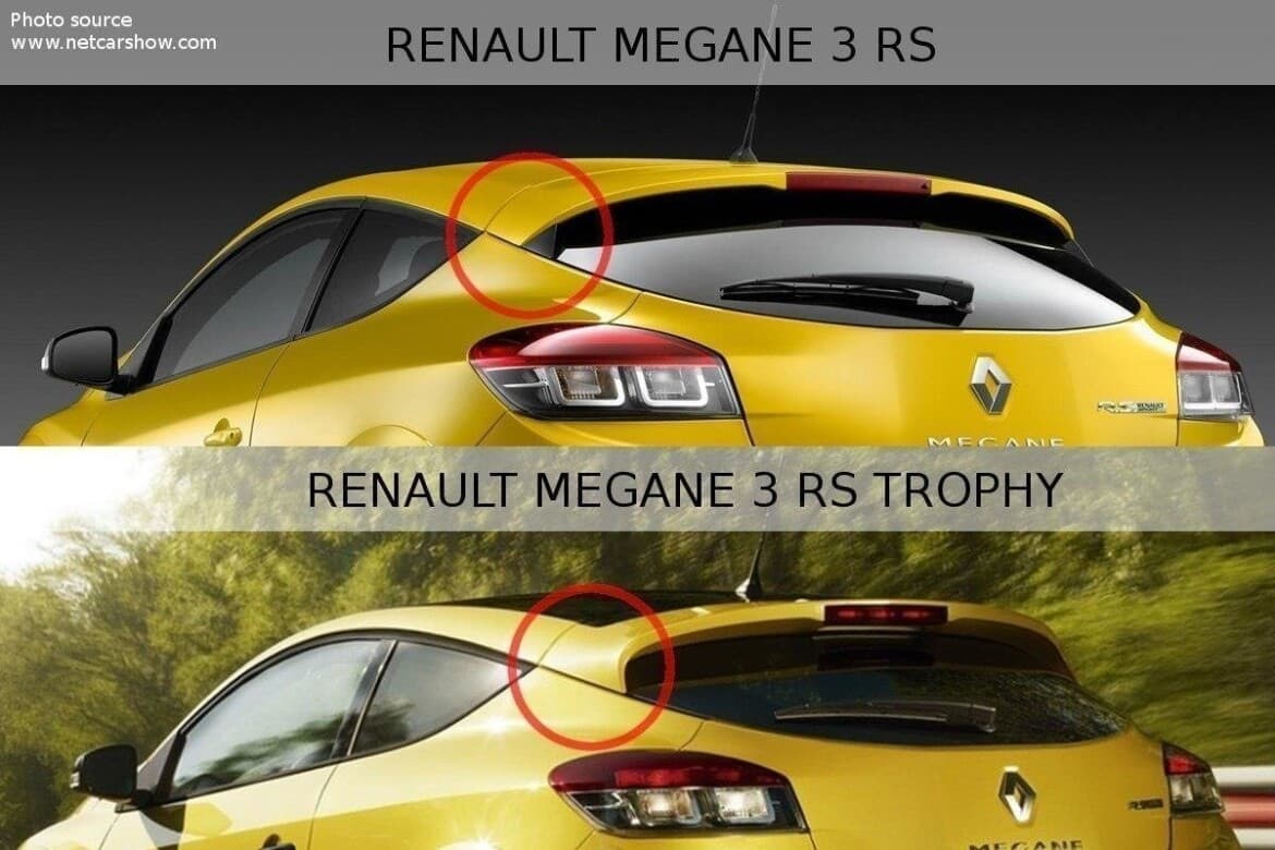 RENAULT MEGANE 3 RS TROPHY / CUP - MAXTON DESIGN HECK SPOILER DACHSPOILER LIPPE – Bild 2