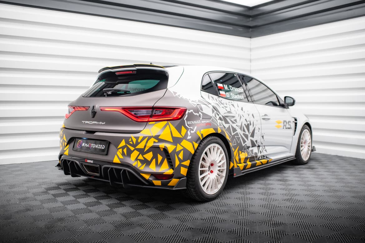 RENAULT MEGANE RS - MAXTON DESIGN RACING HECK DIFFUSOR ANSATZ ADD-ON – Maxton Design