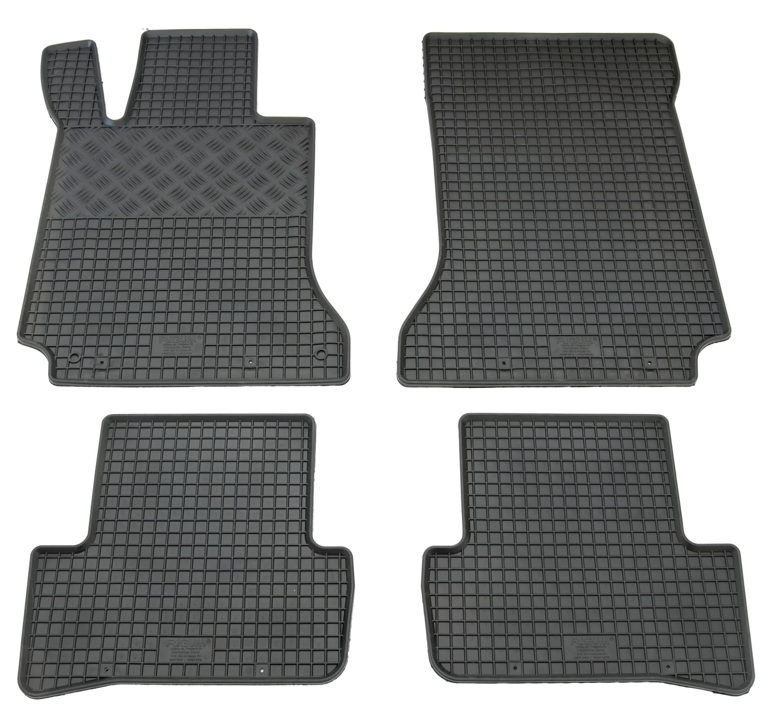 MERCEDES C-KLASSE - GUMMI FUSSMATTEN