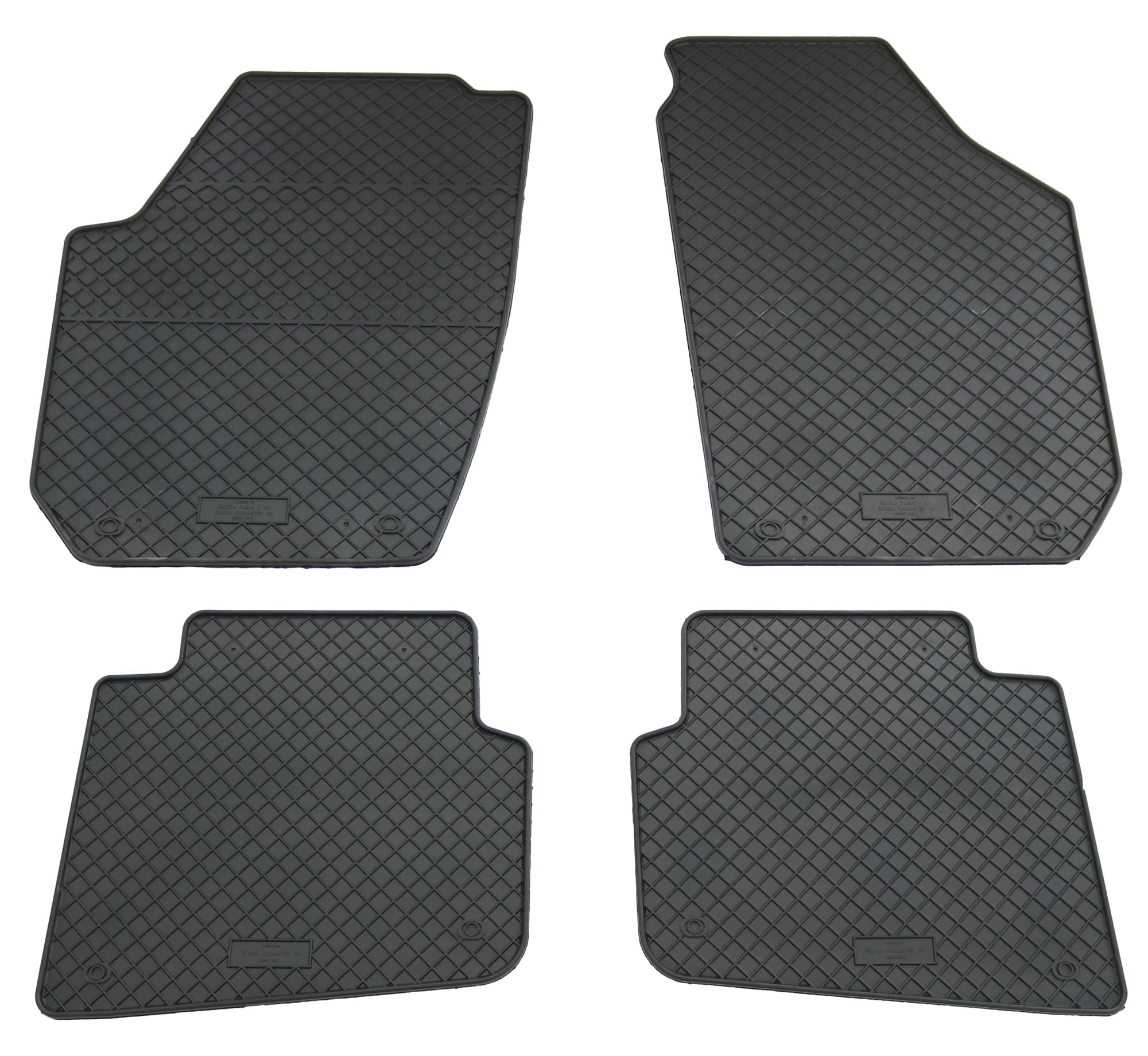 SKODA ROOMSTER - GUMMI FUSSMATTEN