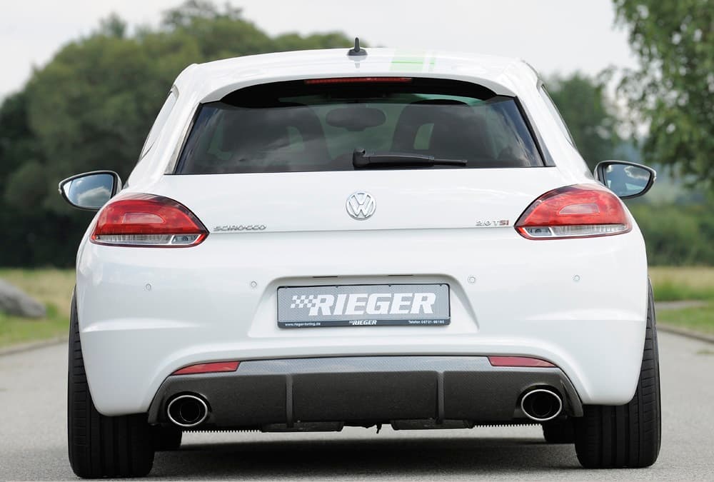VW SCIROCCO R-LINE - HECK DUPLEX DIFFUSOR 00014112 – Bild 2