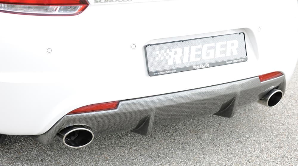 VW SCIROCCO R-LINE - HECK DUPLEX DIFFUSOR 00014112 – Bild 3