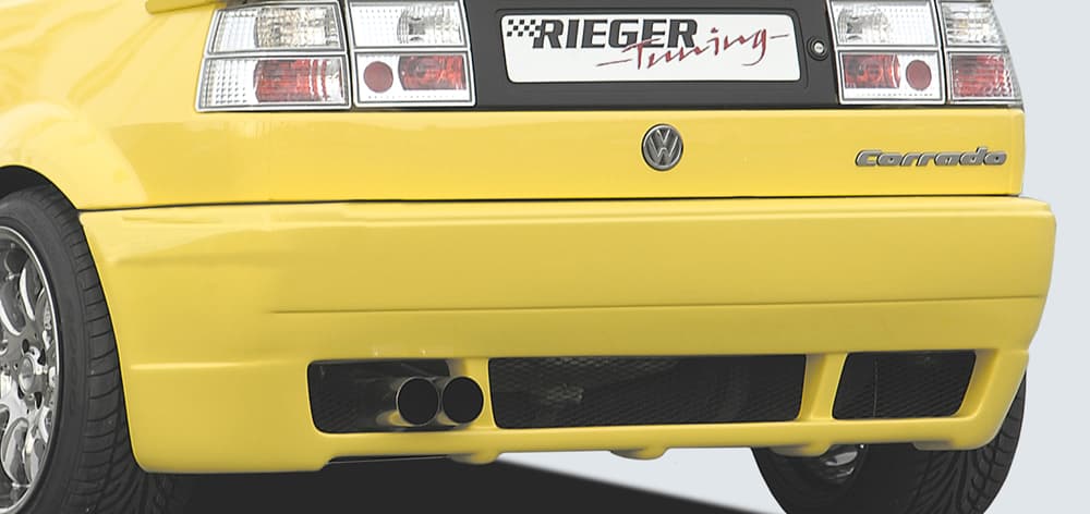 VW CORRADO - RIEGER TUNING HECKSCHÜRZE STOSSSTANGE RS FOUR OPTIK – Bild 2
