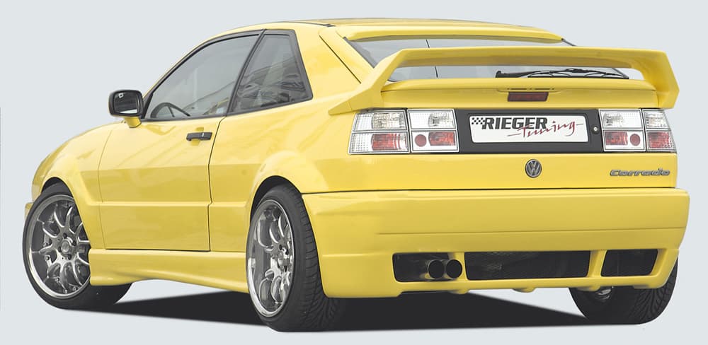 VW CORRADO - RIEGER TUNING HECKSCHÜRZE STOSSSTANGE RS FOUR OPTIK – Bild 3