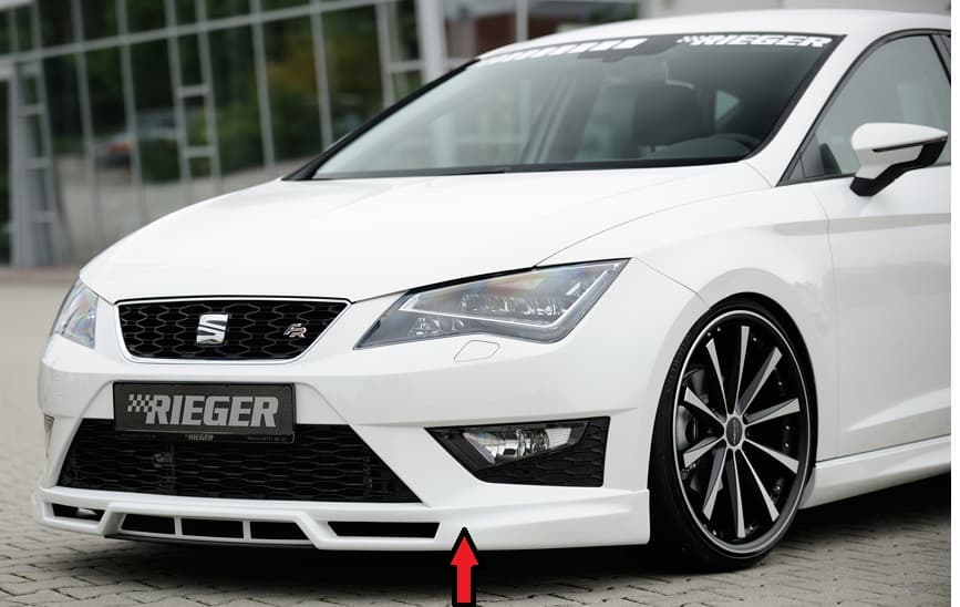 SEAT LEON CUPRA ST - RIEGER FRONTLIPPE SPOILER 00027000 (DTC) – Bild 4