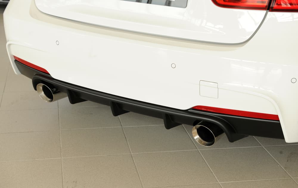 BMW F30 LIMOUSINE M-PAKET - RIEGER DUPLEX DIFFUSOR O-O – Bild 3