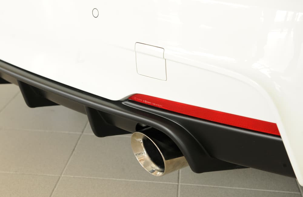BMW F30 LIMOUSINE M-PAKET - RIEGER DUPLEX DIFFUSOR O-O – Bild 4