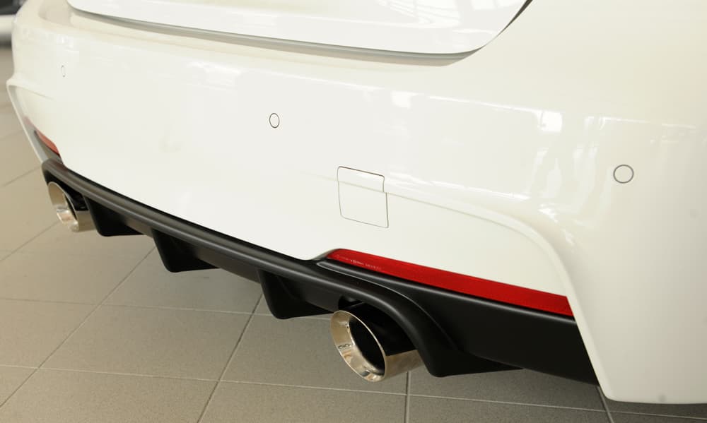 BMW F30 LIMOUSINE M-PAKET - RIEGER DUPLEX DIFFUSOR O-O – Bild 5