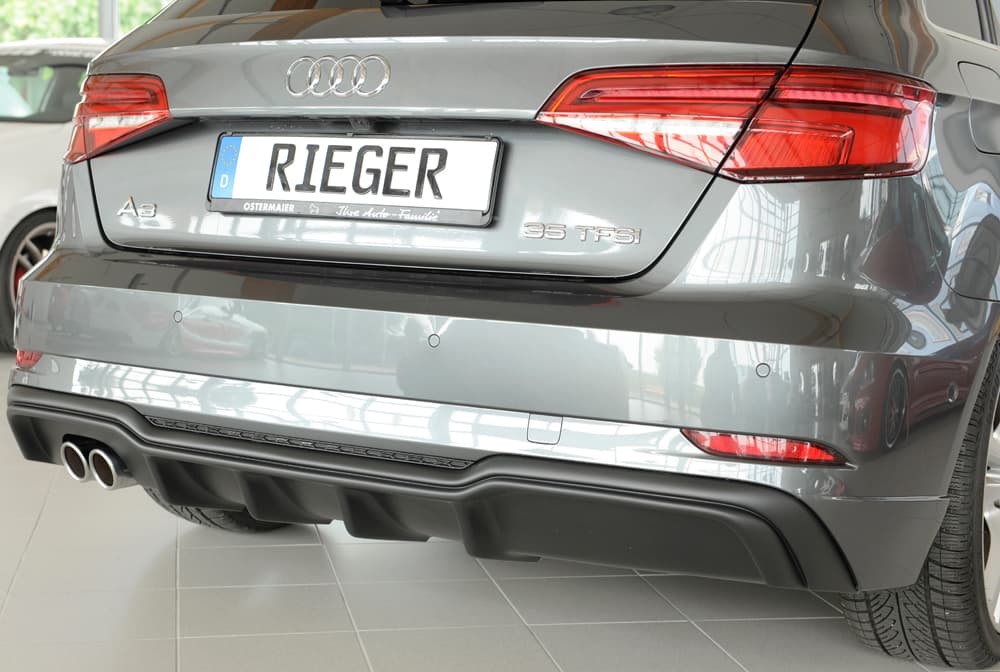 AUDI A3 FACELIFT - RIEGER HECK DIFFUSOR – Bild 5
