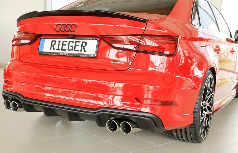 AUDI A3 FACELIFT - RIEGER HECK DIFFUSOR OO-OO – Bild 2