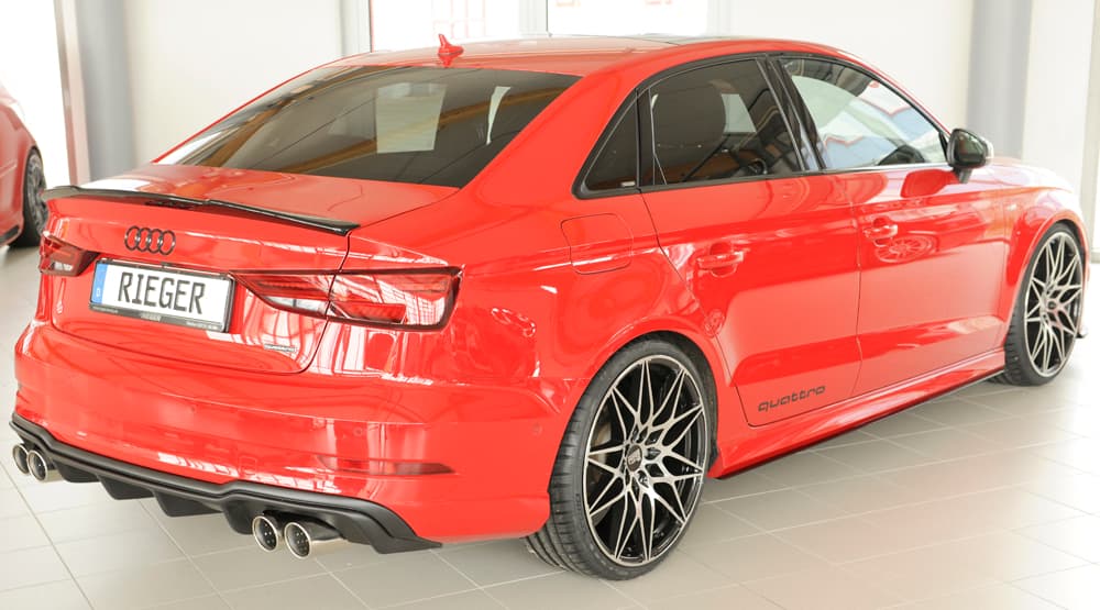 AUDI A3 FACELIFT - RIEGER HECK DIFFUSOR OO-OO – Bild 4