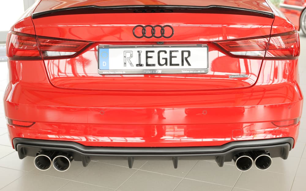 AUDI A3 FACELIFT - RIEGER HECK DIFFUSOR OO-OO – Bild 5