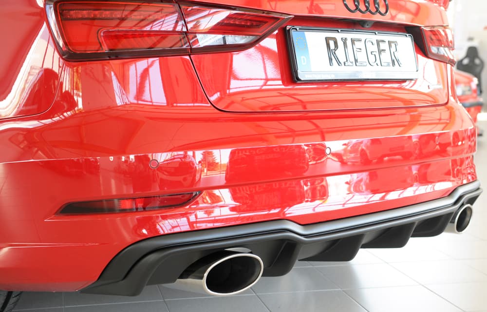 AUDI A3 FACELIFT - RIEGER HECK DIFFUSOR O-O – Bild 2