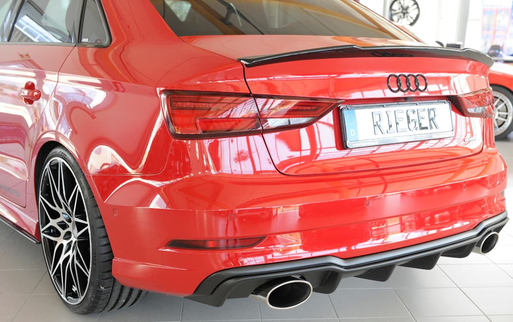 AUDI A3 FACELIFT - RIEGER HECK DIFFUSOR O-O – Bild 3