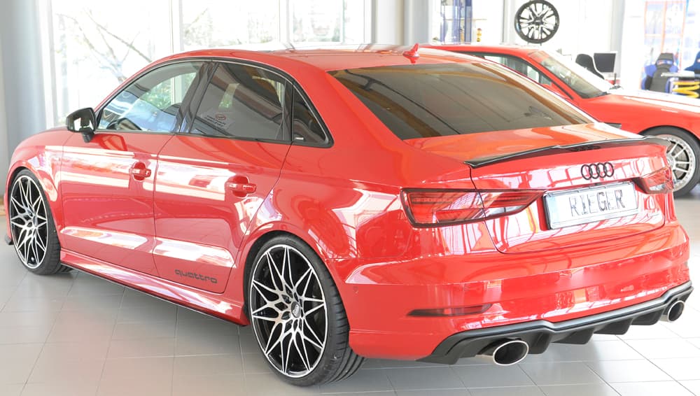 AUDI A3 FACELIFT - RIEGER HECK DIFFUSOR O-O – Bild 5
