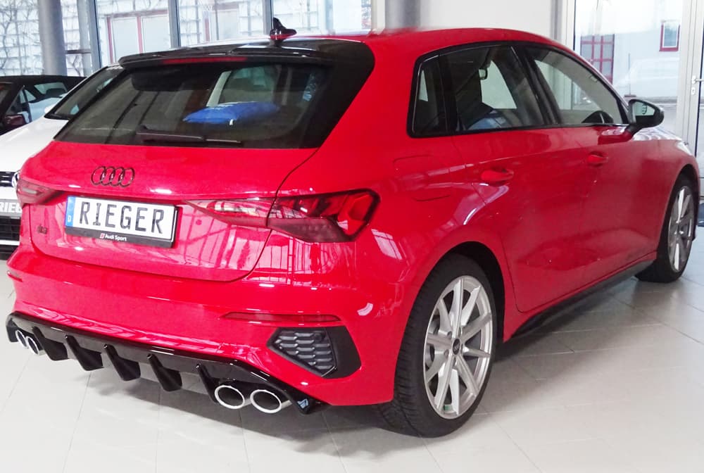 AUDI A3 SPORTBACK S-LINE - RIEGER HECK DIFFUSOR 00056837 – Bild 3