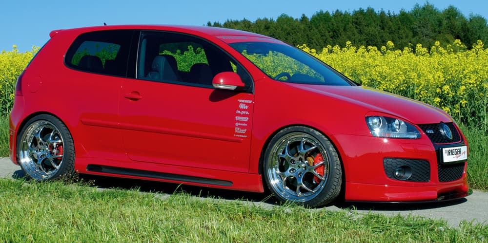 VW GOLF 5 GTI - RIEGER FRONTSPOILER SCHWERT – Bild 3