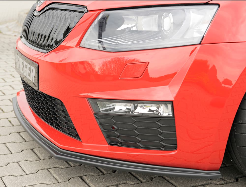 SKODA OCTAVIA RS - RIEGER FRONTSPOILER LIPPE (DTC) – Bild 2