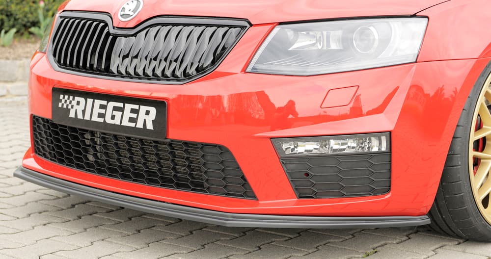 SKODA OCTAVIA RS - RIEGER FRONTSPOILER LIPPE (DTC) – Bild 3