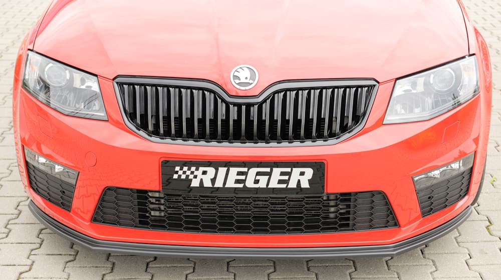 SKODA OCTAVIA RS - RIEGER FRONTSPOILER LIPPE (DTC) – Bild 4