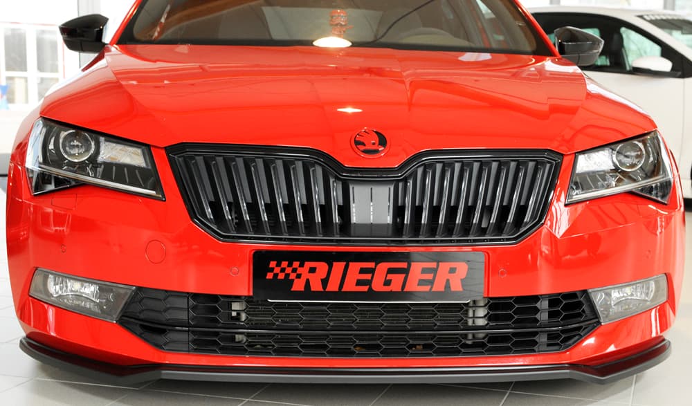 SKODA SUPERB - RIEGER FRONT SPOILER / LIPPE – Bild 4