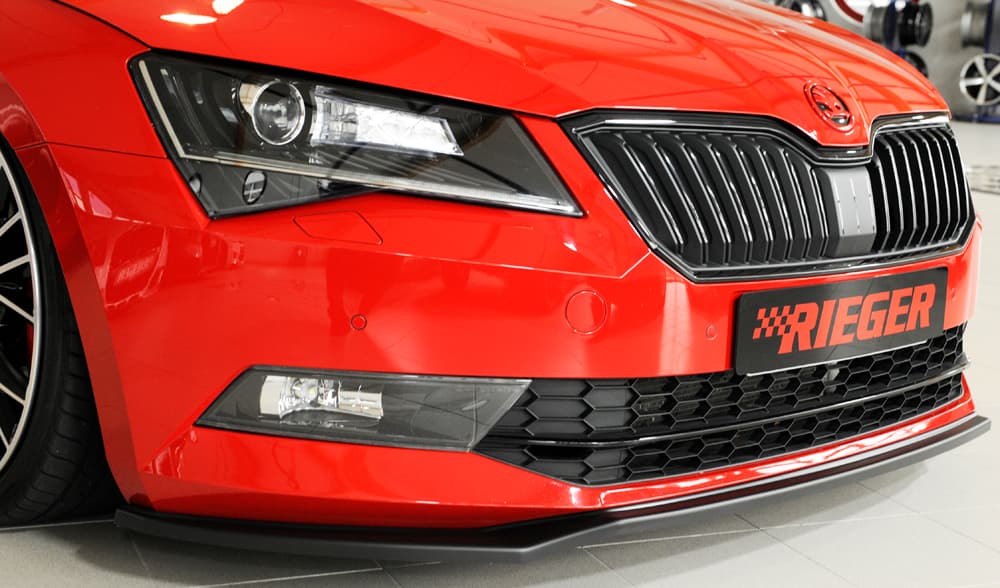 SKODA SUPERB - RIEGER FRONT SPOILER / LIPPE – Bild 5