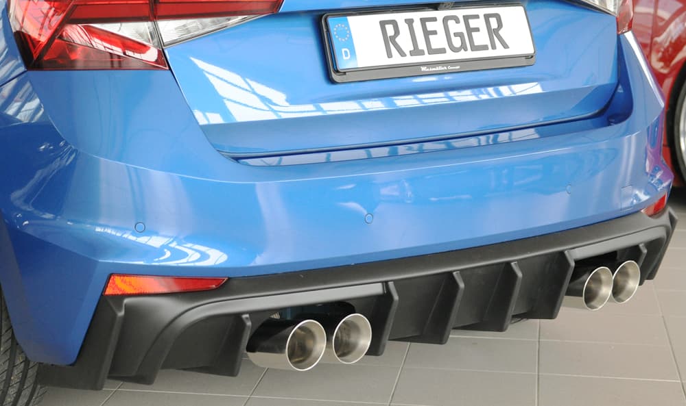 SKODA FABIA - RIEGER TUNING DUPLEX HECK DIFFUSOR OO--OO – Bild 3