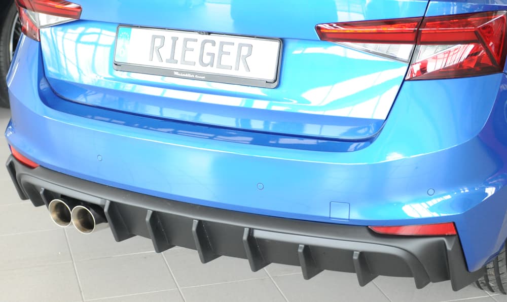 SKODA FABIA - RIEGER TUNING HECK DIFFUSOR OO-- – Bild 4