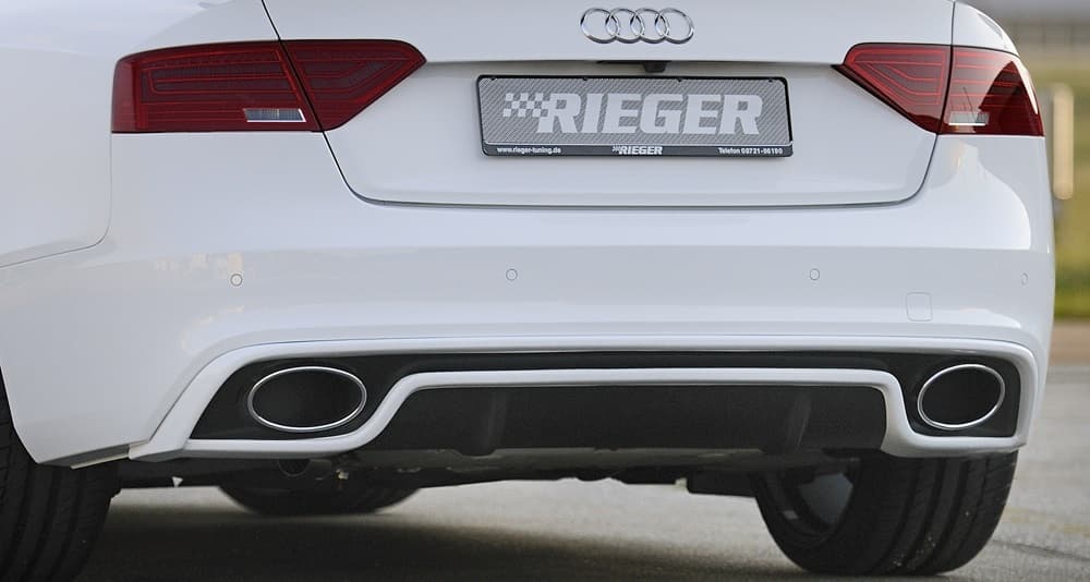 AUDI S5 CABRIO - RIEGER DIFFUSOR HECKANSATZ RS5 OPTIK 00088018