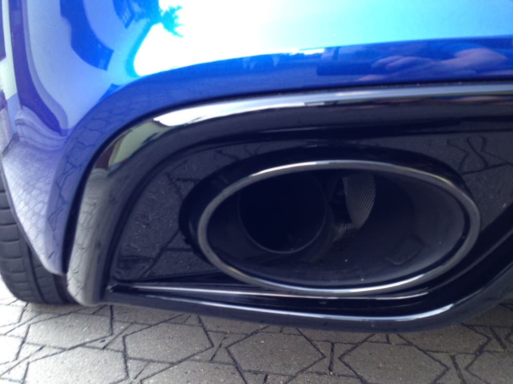 AUDI S5 CABRIO - RIEGER DIFFUSOR HECKANSATZ RS5 OPTIK 00088018 – Bild 3