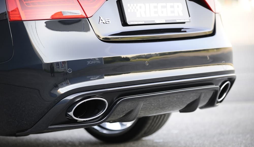 AUDI S5 CABRIO - RIEGER DIFFUSOR HECKANSATZ RS5 OPTIK 00088018 – Bild 4