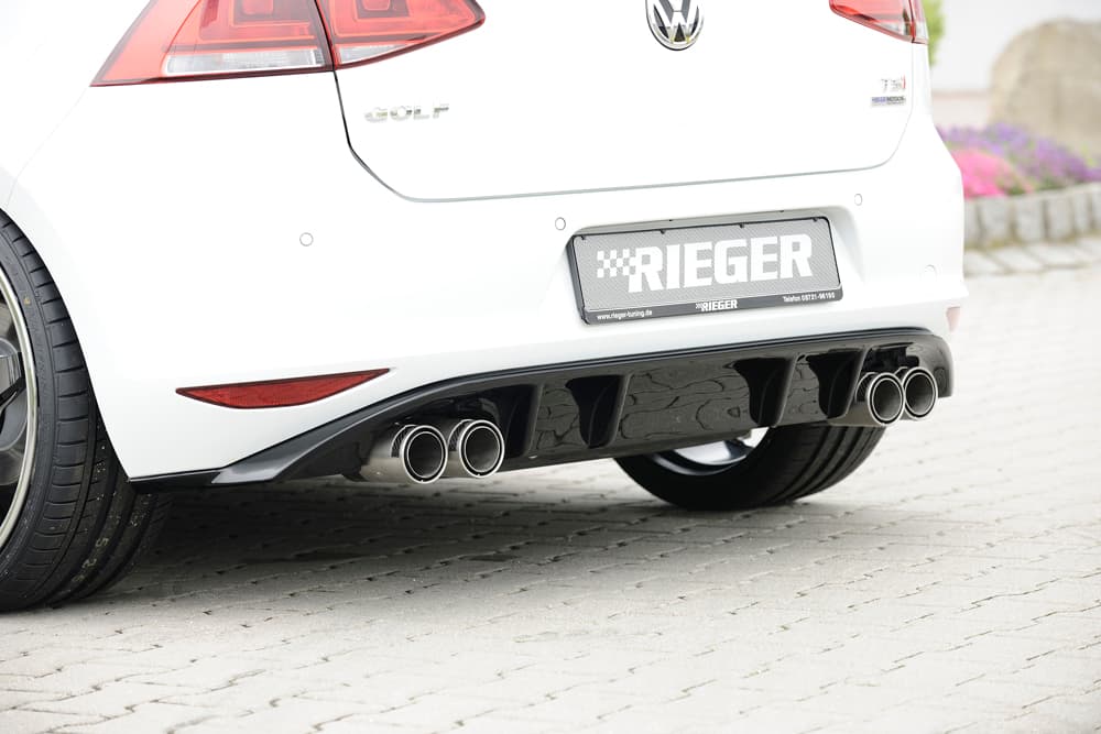 VW GOLF 7 - RIEGER HECK DIFFUSOR OO-OO – Rieger