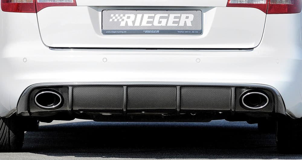 AUDI A6 FACELIFT - RIEGER HECK DIFFUSOR HECKANSATZ