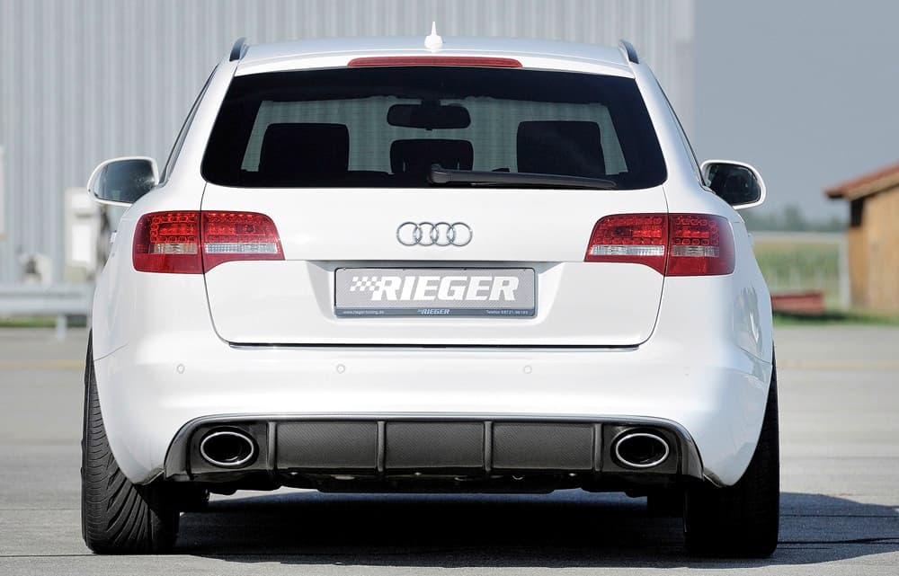 AUDI A6 FACELIFT - RIEGER HECK DIFFUSOR HECKANSATZ – Bild 2