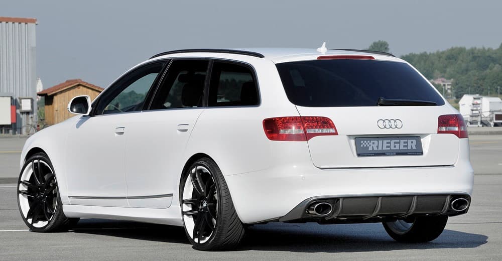 AUDI A6 FACELIFT - RIEGER HECK DIFFUSOR HECKANSATZ – Bild 3