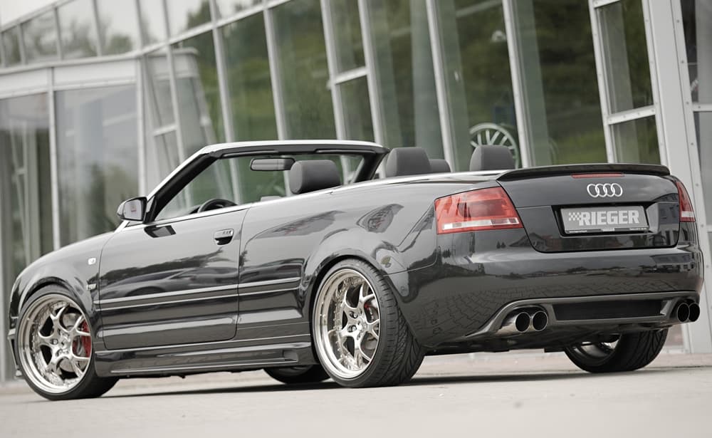 AUDI A4 CABRIO - RIEGER TUNING HECK DIFFUSOR OO-OO – Bild 2