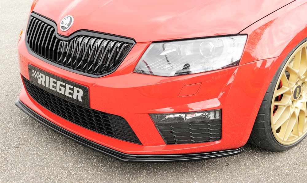 SKODA OCTAVIA RS - RIEGER FRONTSPOILER LIPPE (DTC)