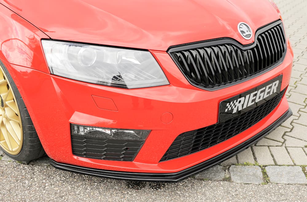 SKODA OCTAVIA RS - RIEGER FRONTSPOILER LIPPE (DTC) – Bild 2