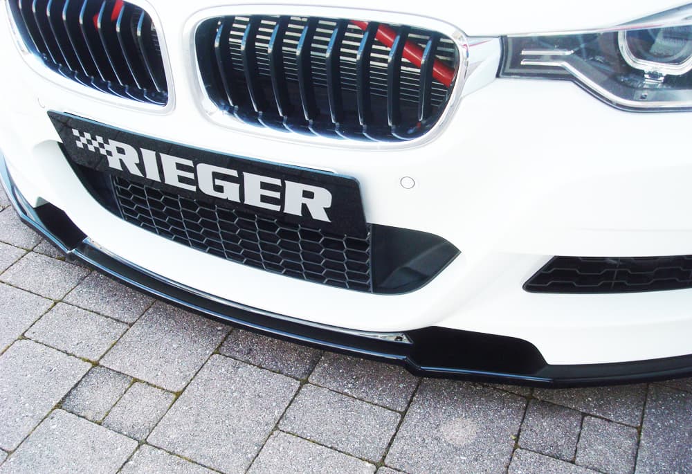 BMW F30 LIMOUSINE - RIEGER FRONTSPOILER LIPPE – Bild 2