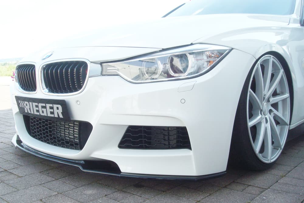 BMW F30 LIMOUSINE - RIEGER FRONTSPOILER LIPPE – Bild 4