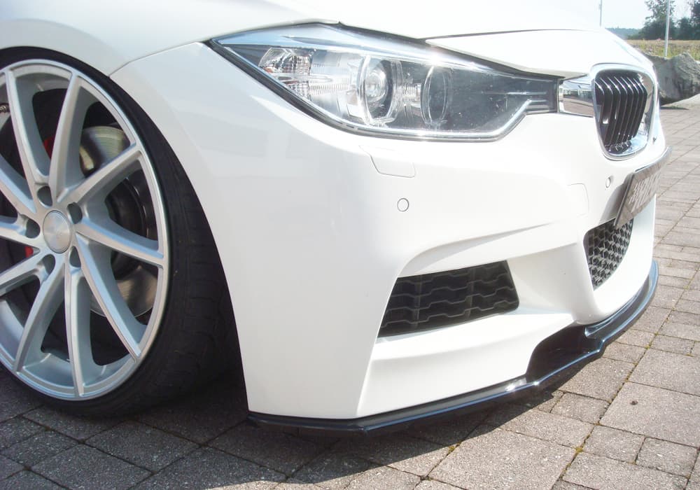 BMW F30 LIMOUSINE - RIEGER FRONTSPOILER LIPPE – Bild 5