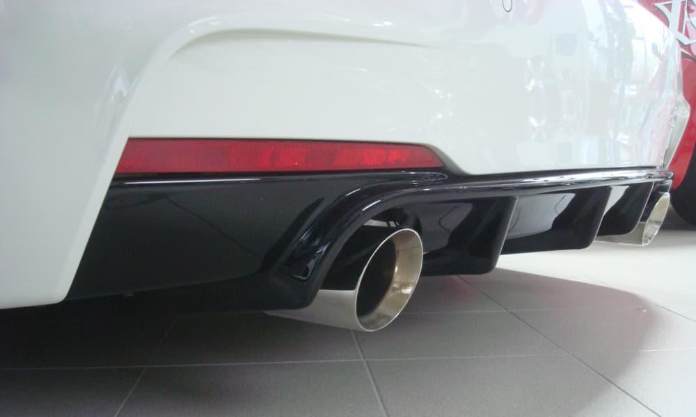 BMW F31 TOURING M-PAKET - RIEGER DUPLEX DIFFUSOR O-O – Bild 4