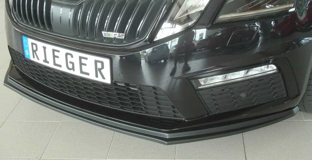 SKODA OCTAVIA RS FL - RIEGER FRONTSPOILER LIPPE (DTC) – Bild 2