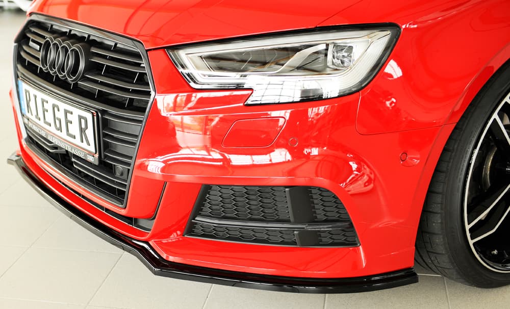 AUDI A3 FACELIFT - RIEGER FRONTSPOILER | FRONTLIPPE (DTC) – Bild 2
